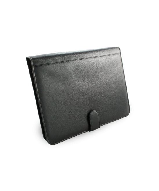 Black leather A4 folder 119-0279-60