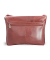 Red leather laptop bag 212-6118-31