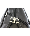 Black leather backpack 311-1038-60