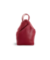 Burgundy leather backpack 311-1184-34