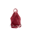 Burgundy leather backpack 311-1184-34