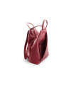 Burgundy leather backpack 311-1184-34