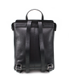 Black urban leather backpack 311-1660-60