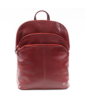 Red Leather Backpack 311-8955-31