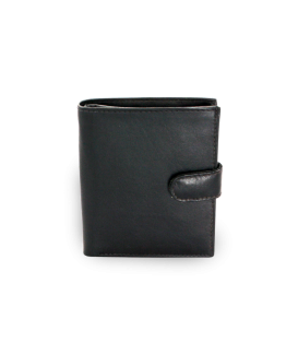 Black small women's leather wallet 511-0012-60