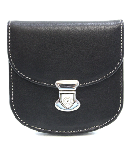 Kleines Damen Leder Portemonnaie mit Schloss 511-1241A-60