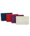 Grey women's mini leather wallet 511-4392A-20
