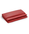 Rotes Mini-Portemonnaie aus Leder für Damen 511-4392A-31