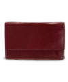 Burgundy Womens Mini Leather Wallet 511-4392A-34