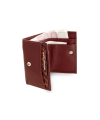 Burgundy Womens Mini Leather Wallet 511-4392A-34