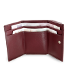 Burgundy Womens Mini Leather Wallet 511-4392A-34