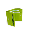 Grünes Mini-Portemonnaie für Damen aus Leder 511-4392A-51