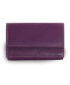 Purple women's mini leather wallet 511-4392A-76