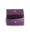 Purple women's mini leather wallet 511-4392A-76