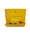 Yellow women's mini leather wallet 511-4392A-86