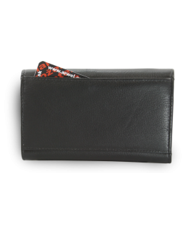 Black women's leather frame wallet 511-6236-60