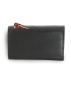 Black women's leather frame wallet 511-6236-60