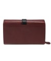 Black-red clutch wallet with pinch 511-8102-31/60