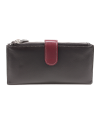 Large leather black wallet with a peg 511-8129-60/34