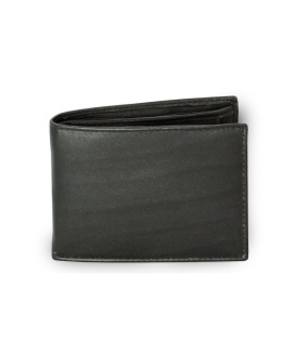 Black leather mini wallet 513-0413A-60