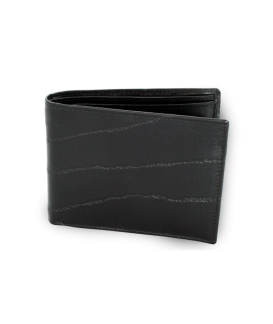 Black men's leather wallet 513-1207-60