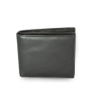 Black men's leather wallet 513-1988-60