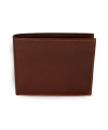 Dark brown men's leather wallet 513-2313-47