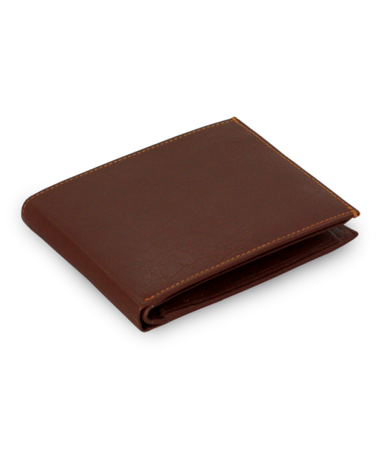 Dark brown men's leather wallet 513-2313-47