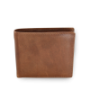 Dark brown men's leather wallet 513-3223-47