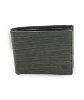 Black men's leather wallet in the style of BAMBOO 513-4241-60