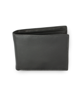 Black men's leather wallet 513-4397-60