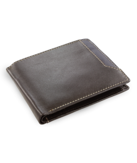 Dark brown men's leather wallet 513-4701-47/97