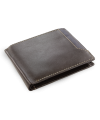 Dark brown men's leather wallet 513-4701-47/97