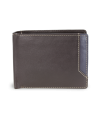 Dark brown men's leather wallet 513-4701-47/97