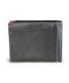 Black men's leather wallet 513-4701-60/31