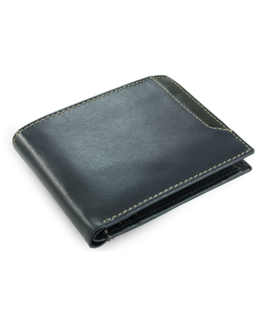 Blue men's leather wallet 513-4701-97/60