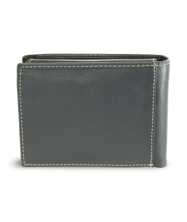 Blue men's leather wallet 513-4701-97/60