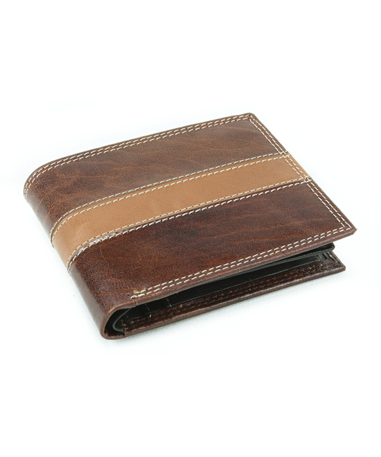 Brown men's leather wallet 513-4702-40/05