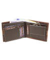 Brown men's leather wallet 513-4702-40/05