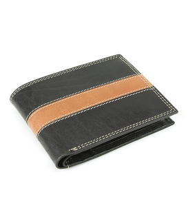 Black men's leather wallet 513-4702-60/05