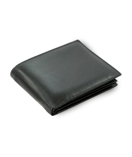 Black men's leather wallet 513-47100-60