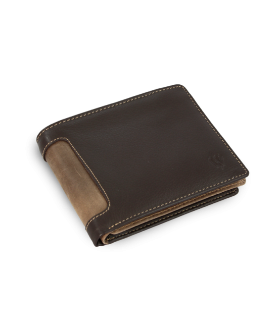 Brown men's leather wallet 513-5501-47