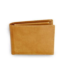 Light brown men's leather wallet 513-7033-05