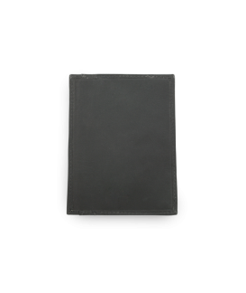 Black leather document wrap 514-0340-60