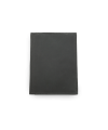 Black leather document wrap 514-0340-60