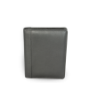 Black leather business card holder 514-0341-60