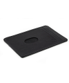 Black simple leather cardholder 514-1940-60