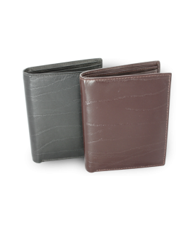 Black men's leather document wallet 514-2206-60