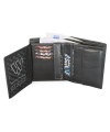 Black Men's Leather Document Wallet 514-2210-60