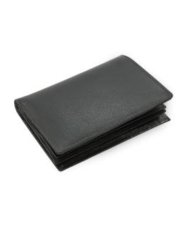 Black leather wallet for documents 514-2220-60